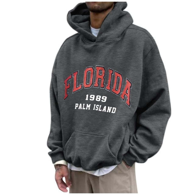 Gibobby Sudadera para Hombre Sudadera con Capucha Camisa para Hombre(Gris,CH)