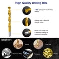 thumbnail image 3 of Juego de brocas HURRICANE Titanium Twist 99 piezas HSS 1/16-3/8, 3 of 7