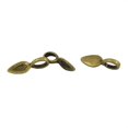 thumbnail image 2 of Pegamento Del De La De 100 Pedazos / Porción En El Diseño De La De Las Configuraciones De Las Fianzas - Bronce Sunnimix Pegamento en forma de hoja sobre fianzas, 2 of 8