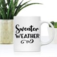 thumbnail image 2 of Koyal Wholesale Fall Autumn Season 11oz. Coffee Mug Gift, Sweater Weather, 1-Pack, 2 of 5