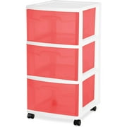Sterilite 3-Drawer Medium Cart