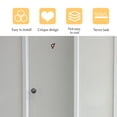 thumbnail image 4 of BRIGHTFUFU 6Pcs Black Plastic Cylindrical Handle for Public Toilet Partition Door Accessory Easy to Install, 4 of 8