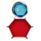 thumbnail image 5 of Bandeja de Dados Conjunto Bandejas de Dados Plegables Hexagonas Dados Rolling Bandeja PU Soporte de Dados de material cuero para Juegos de Dados RPG, DND Y Jue rojo Yotijar bandeja de dados de juego de rol, 5 of 10