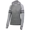 thumbnail image 4 of Holloway Sportswear S Womens Advocate Hoodie Black/Silver 229749, 4 of 6