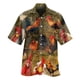 thumbnail image 4 of Camisa de pollo divertida con estampado 3D para hombre, camisa de manga corta con solapa, cómoda, informal, para fiesta en la playa, ropa de calle, camisas de talla grande para hombre, 4 of 5