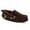Dark Brown, variant on Men's Emmett Moccasin Slippers - Black, 13