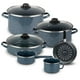 thumbnail image 1 of Batería de Cocina Ekco 9 piezas  Acero esmaltado Gris con Brillo Perdurable, 1 of 4