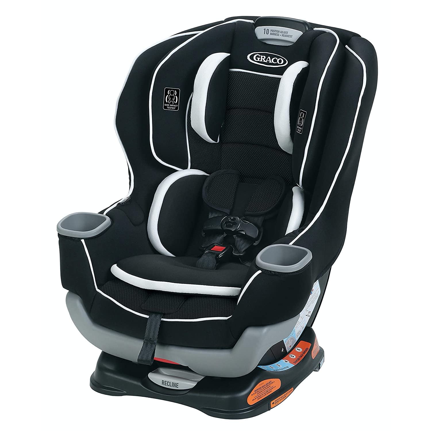 graco extend2fit convertible car seat binx