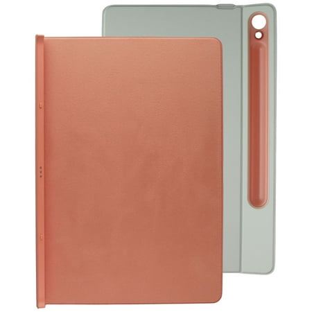 Samsung - Galaxy Tab S9/S9 FE Smart Book Cover - Orange