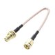 thumbnail image 1 of Sma Female Sma Male F / M Antenna Connection Cable Adapter Black + Gold, 1 of 4