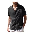 thumbnail image 3 of Camisa De Manga Corta Guayabera Cubana Para Hombre, 3 of 8