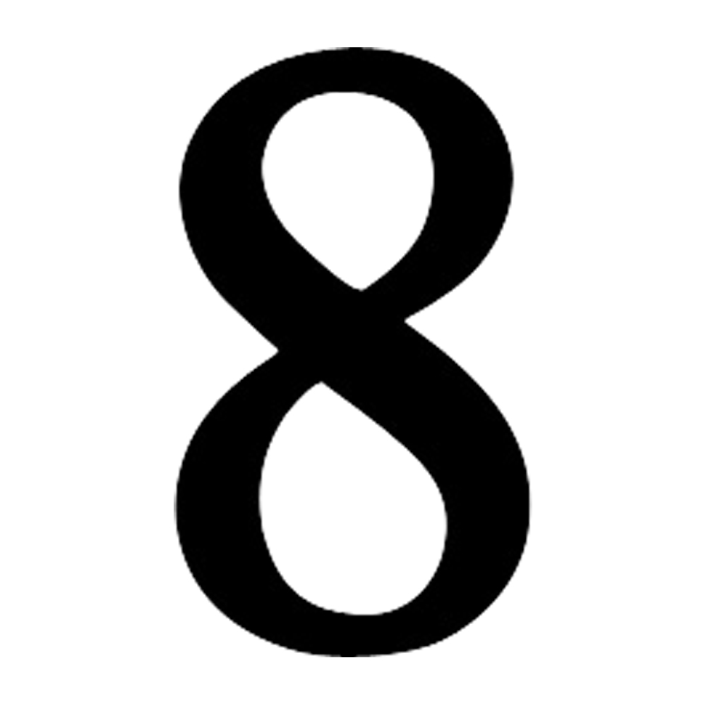 NUM 8 M 1 EACH Number 8 Medium Walmart