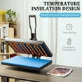 thumbnail image 3 of SHZOND Heat Press 16x20 Inch, Large Clamshell Heat Press 1700W, High Pressure Heat Press Machine Digital Control Heat Transfer Machine for T Shirts, 3 of 7