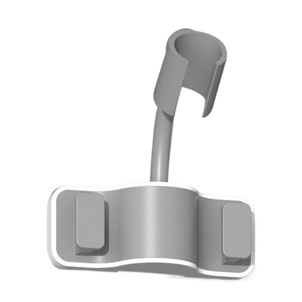 Moyic Soporte de cabezal de ducha de montaje en pared multiposición para cabezal de ducha de baño fuerte capacidad de carga Juegos de accesorios de baño gris