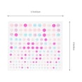 thumbnail image 2 of 8 Sheets Self Adhesive Pearl Stickers Colorful Flat Back Pearls Sticker for Face Nail Art, 2 of 7