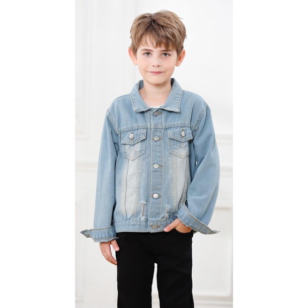 Chaqueta Vaquera Cromoncente Para Niños Y Niñas Ecuador