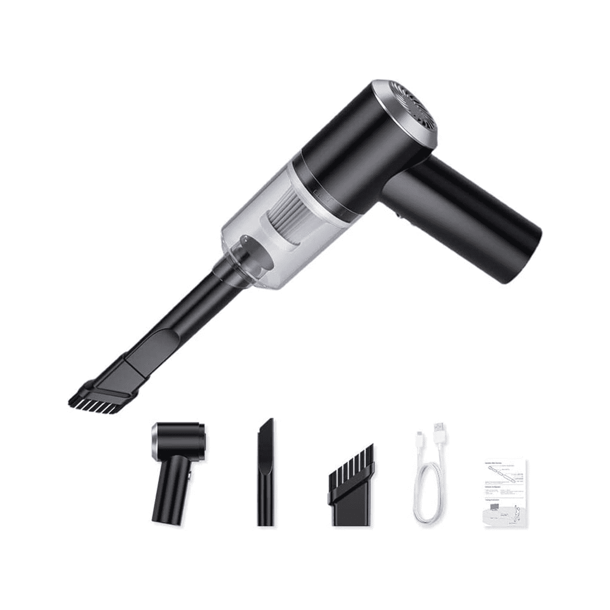 Wireless Handheld Car Vacuum Cleaner Strong Suction, Black