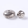 thumbnail image 3 of 500g Antiqued Acrylic Beads Assorted Shape Antique Silver Plated Size: about 12~22mm long 12~16mm wide 12~16mm thick hole: 2~3mm about 200pcs/500g, 3 of 4