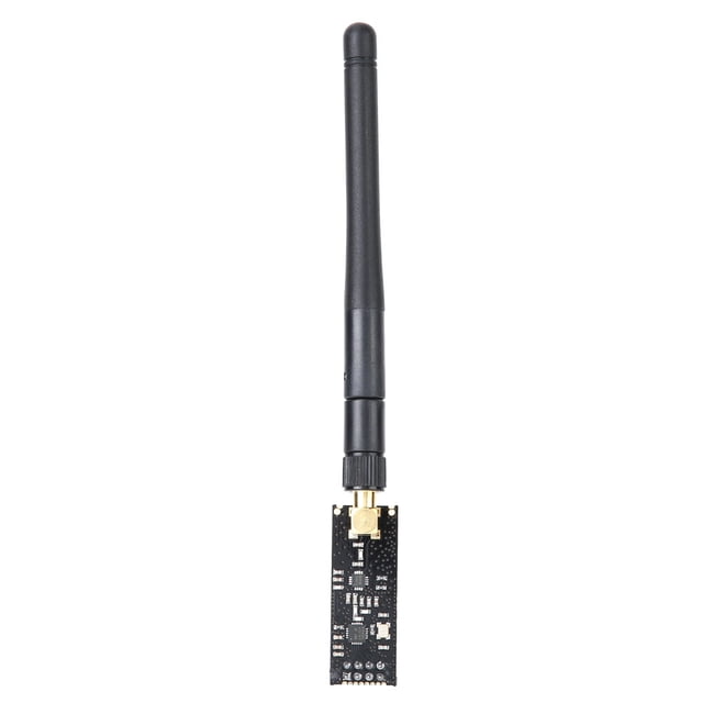 Módulo de comunicación transceptor inalámbrico 2.4G NRF24L01+PA+LNA 1100m con antena SMA