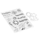 thumbnail image 2 of Sellos transparentes TPR Material de acero al carbono aspecto transparente reutilizable DIY tallado herramienta de grabado decorativo, 2 of 8