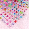 thumbnail image 4 of 5 Sheets DIY Acrylic Rhinestone Beads Set Crystal Gem Sticker for DIY Craft Scrapbooking, 4 of 7