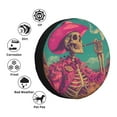 thumbnail image 4 of Rateoe Western Desert Skull Cowboy (2) Pattern Tire Cover Wheel Protectors Weatherproof Wheel Covers Universal Fit for Trailer Rv SUV Truck Camper Travel Trailers Accessories-, 4 of 6
