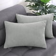 thumbnail image 2 of Unique Bargains 2-Piece Polyester  Corn Striped Cushion Covers Throw Pillow Cover, 2 of 10