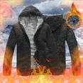 thumbnail image 2 of Vedolay Jackets for Men 2023 Warm Long Sleeve Cute Print Hoodies Sweater Outwear Black,3XL, 2 of 5