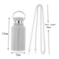 thumbnail image 4 of DOLITY Thermal Water Bottle Glitter Rhinestone Refillable Reusable Insulated Milk Mug for Women Outdoor 350ML, 4 of 9
