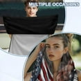 thumbnail image 7 of Garronmavis American Flag Eagle Quick-Dry Car Seat Towel Cover Seat Belt Cover Pad Portable Storage Bag Beach to Gym Multi-Functional Lightweight Car Towel for Beach and Yoga, 7 of 7