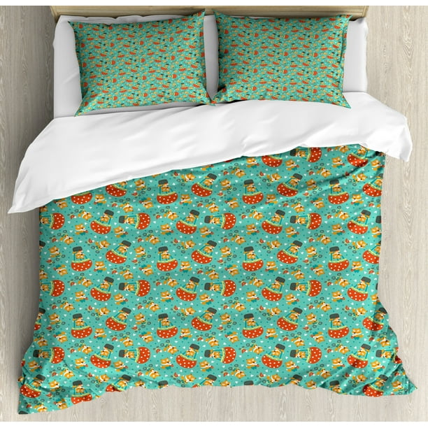 Woodland Duvet Cover Set King Size Fox, Fox Air Bed King Size