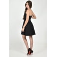 thumbnail image 3 of Vestido corto Strapless Roman Fashion /Juvenil, 14719 (Negro) negro G, 3 of 5