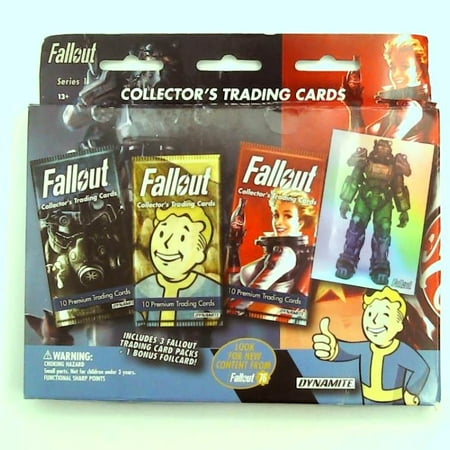 Fallout Trading Cards Series 1 - 3 Pack Blister Pack (Xbox
