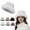 2-White, variant on Women's Winter Thick Soft Bucket Hat - Warm Thermal for Cold Weather Versatile Fisherman Hat for Girls And Ladies Casual Daily Wear,Size:One Size