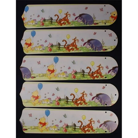 

52 in. New Disney Winnie The Pooh & Friends Ceiling Fan Blades