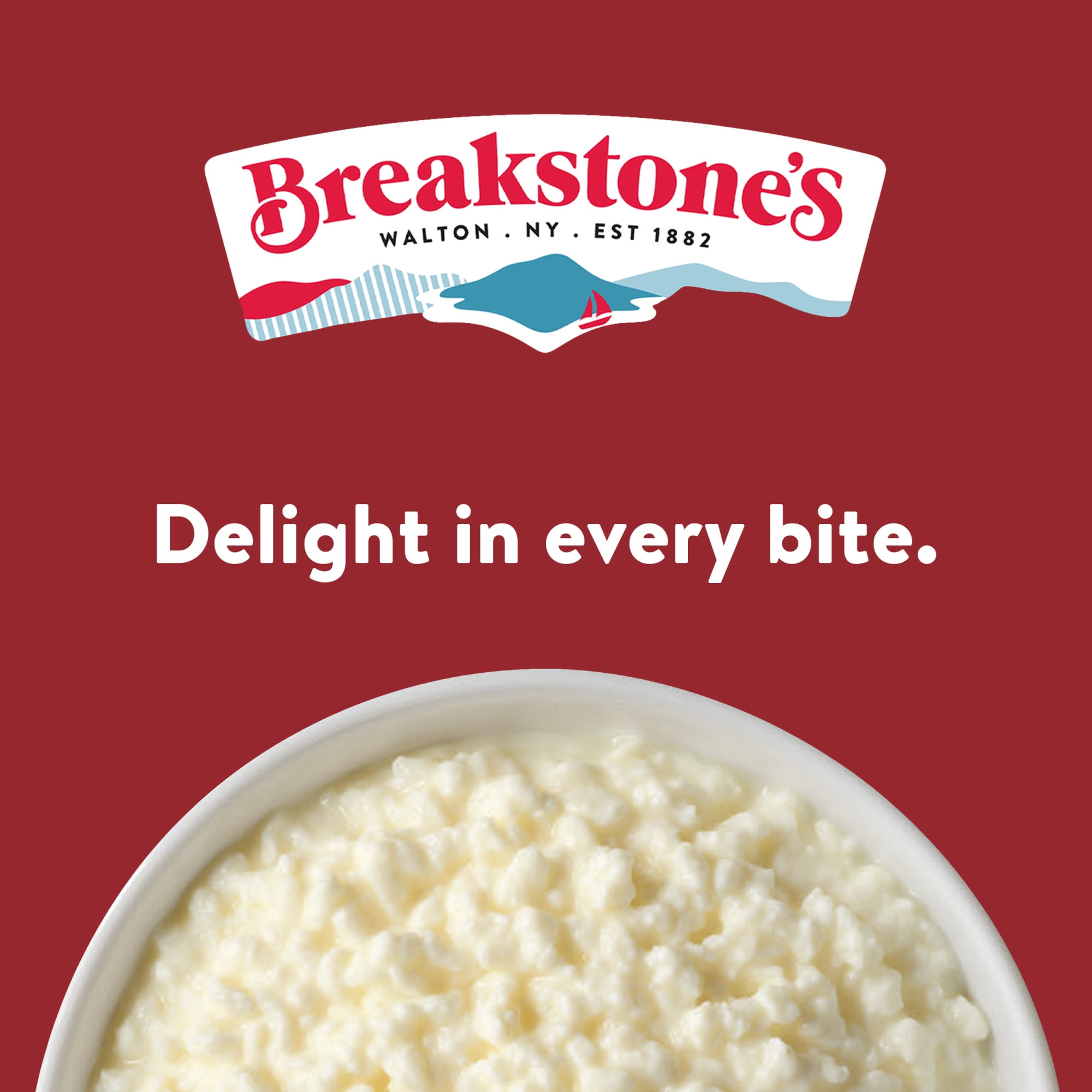 Breakstone's Small Curd Cottage Cheese with 4% Milkfat, 24 oz Tub