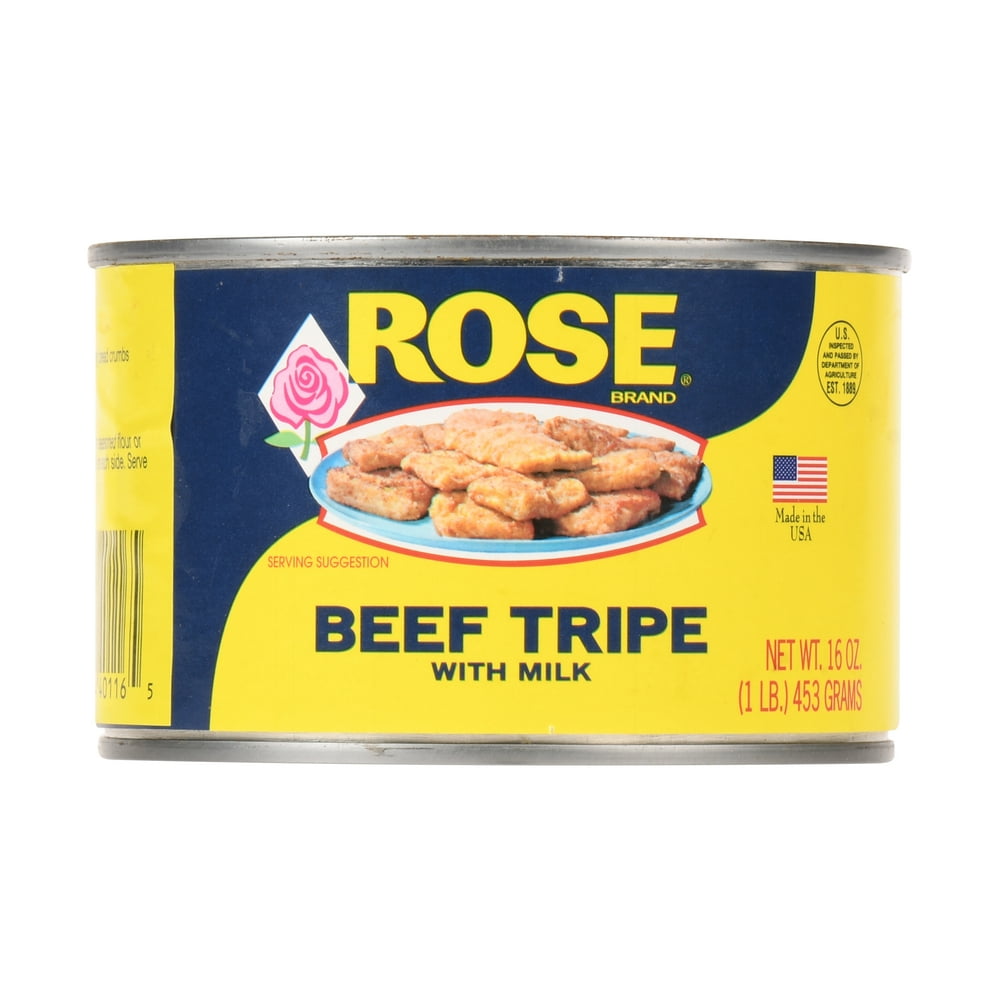 Rose Beef Tripe With Milk, 16 oz