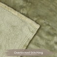 thumbnail image 4 of Superior Fleece Plush Fluffy Soft Blanket, Solid Sage, Throw, 4 of 7