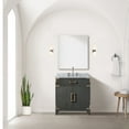 thumbnail image 3 of Harbor 30 in W x 22 in D Black Oak Single Bath Vanity and Cultured Marble Top, 3 of 6