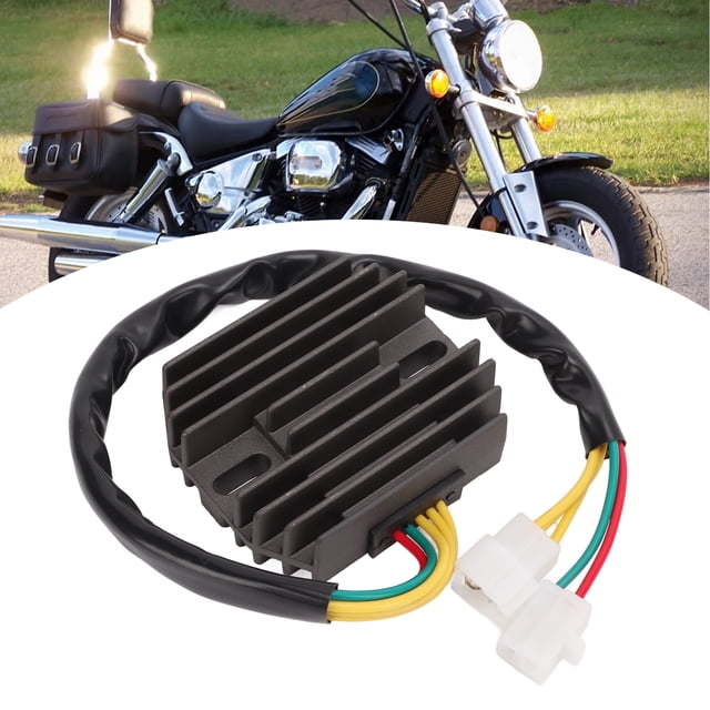 Regulador 12V 5 Cables Regulador De Voltaje Rectificador Accesorio De Motocicleta Reemplazo Para VZ800 MARAUDER 1997-2004