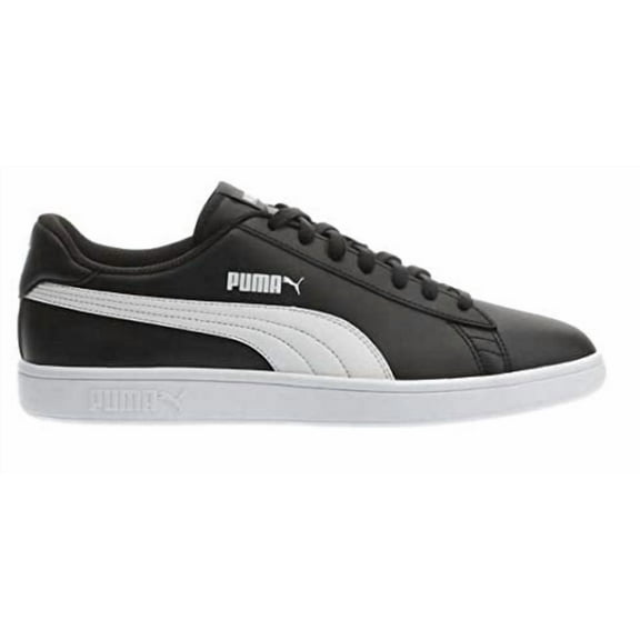 Puma Men's Smash V2 L Fashion Athletic Sneakers, Black/White 12 - NEW
