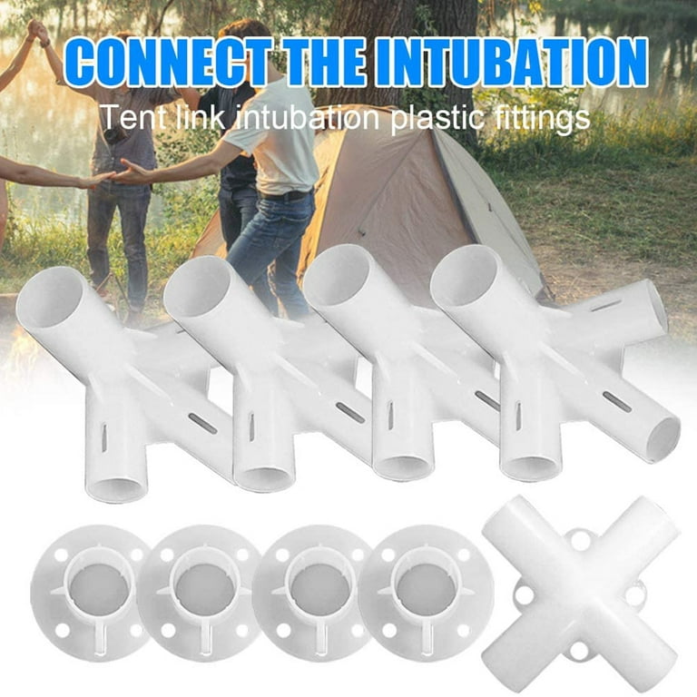  9pcs White Tent Replacement Spare Parts, Canopy