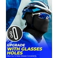 thumbnail image 3 of 3PCS Balaclava Face Mask with Glasses Holes for Men Women Summer Cooling Shiesty Mask Sun UV Protection for Motorcycle Work Ski, 3 of 8