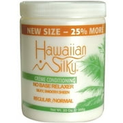 Hawaiian Silky- Creme Conditioning No Lye Relaxer Regular 20oz