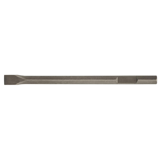 Cincel plano zanco hexagonal de 1 1/8', de 20' X 1.5' Truper