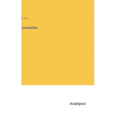 Consolation (Hardcover)