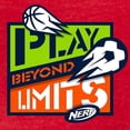 thumbnail image 3 of CafePress - Nerf Beyond Limits T Shirt - Mens Football Shirt, 3 of 4