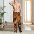 thumbnail image 6 of Haiem Coffee Beans Men's Pajama Pants Ultra Lightweight Pjs Bottoms Sleepwear Bottom Pants With Pocket Drawstring-X-Large, 6 of 7