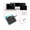 thumbnail image 3 of Mobile Phone Graphic Tablet Compact Compatible Light Digital Drawing Board for Windows for Mac OS - White, 3 of 5