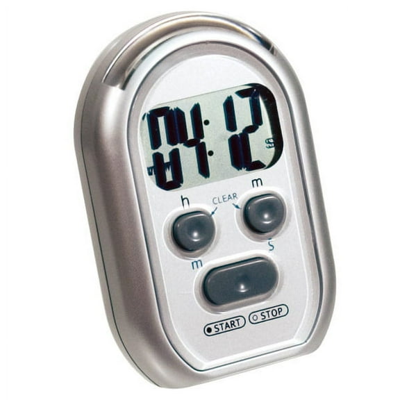 3-Alert Digital Multi Timer- Silver